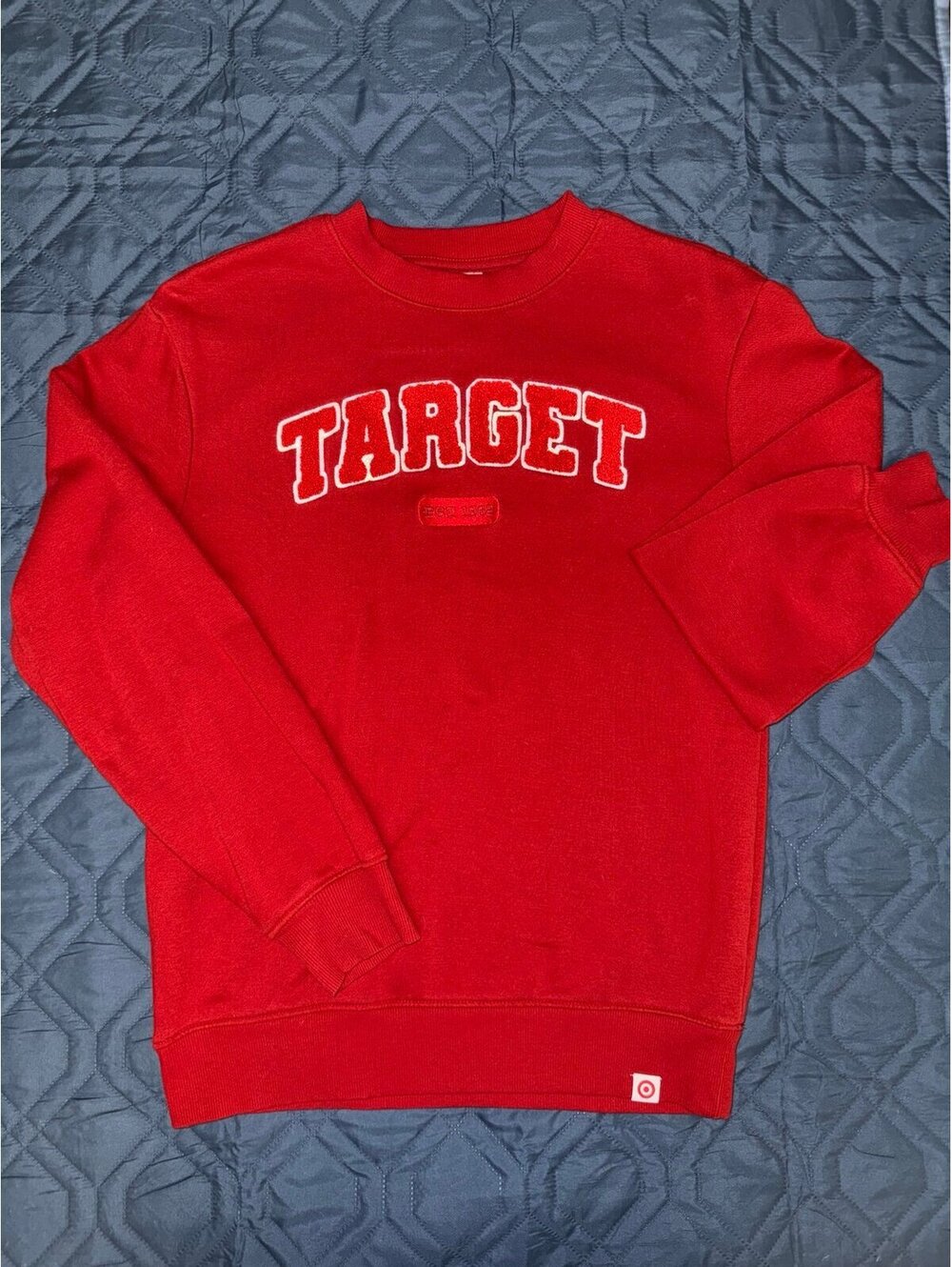 Target Wondershop Varsity Logo Sweatshirt | Red Crewneck | Adult XS |